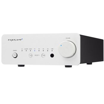 Exposure XM-7 preamplifier / headphones amplifier - silver