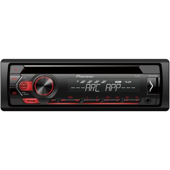 Pioneer DEH-S121UB με τηλεχειριστηριο - red