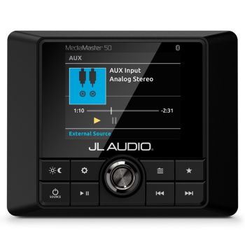 JL Audio MediaMaster MM50 radio usb aptX-bluetooth media player