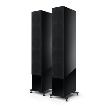 KEF R-11 Meta black with grilles