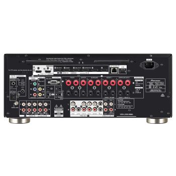 Pioneer VSX-LX505 rear, connections