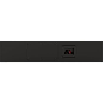 Klipsch Reference Premiere RP-404C II walnut rear, connections