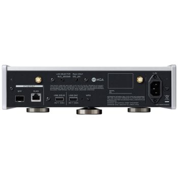 Teac NT-507-X silver rear-connections