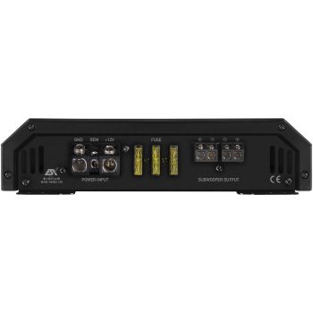 ESX Signum SXE1200.1D power and speakers connections