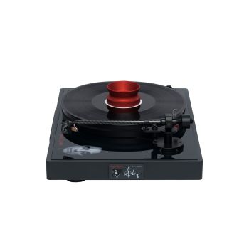Revox T77 Alice Cooper Limited Edition side-tonearm detail