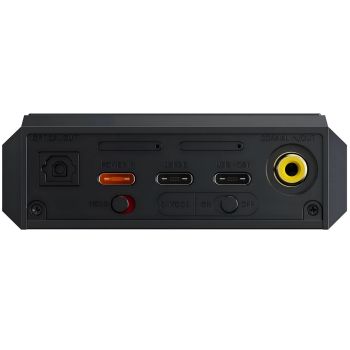 FiiO M27 black, inputs-outputs