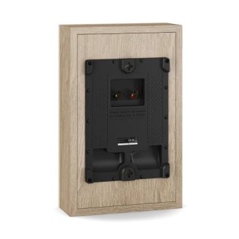 Dali Sonik On-Wall oak rear-connections