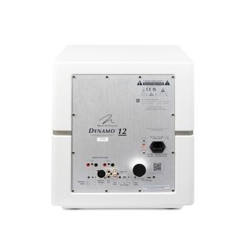 Martin Logan Dynamo 12 satin white, rear-connections