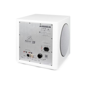 Martin Logan Abyss 10 satin white rear-connections