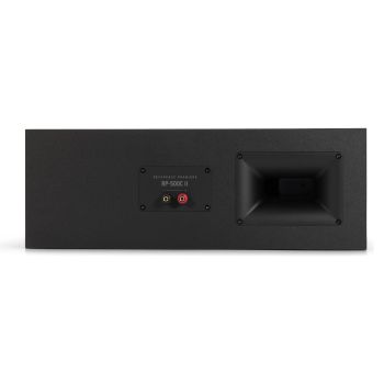 Klipsch Reference Premiere RP-500C II walnut rear-connections