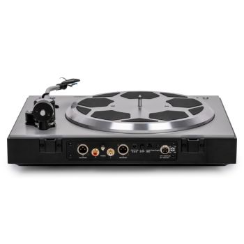 Thorens TD-404 DD black high gloss rear-connections