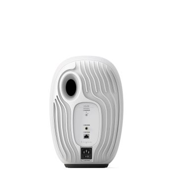 KEF LS Luxe mineral white rear-connections