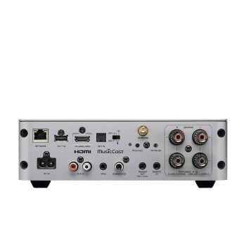 Yamaha WXA-70A silver rear-connections