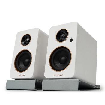 Vulkkano Desk white on stands