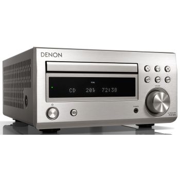 Micro HiFi Denon RCD-M41, black color, with rMicro HiFi Denon RCD-M41, silver color