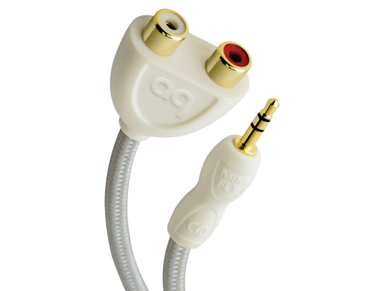 AudioQuest FLX-Mini-RCA Adaptor - 3.5mm mini jack to RCA female