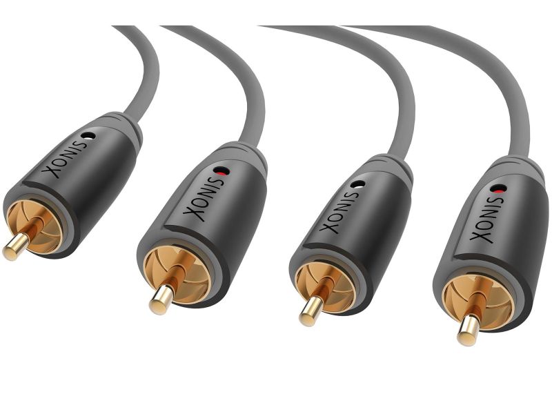 Sinox SXA-4202 rca to rca - 2 meters