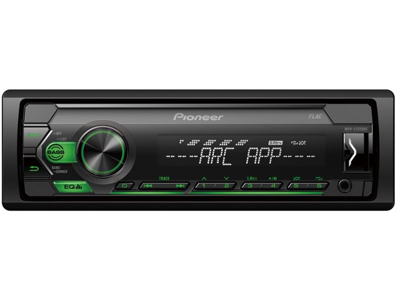 Pioneer MVH-S120UBG - green