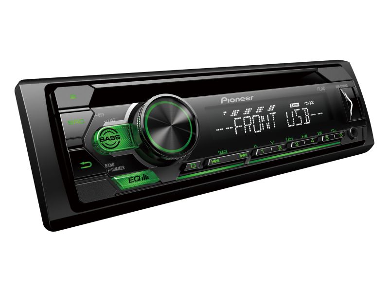 Pioneer DEH-S121UBG με τηλεχειριστηριο - green