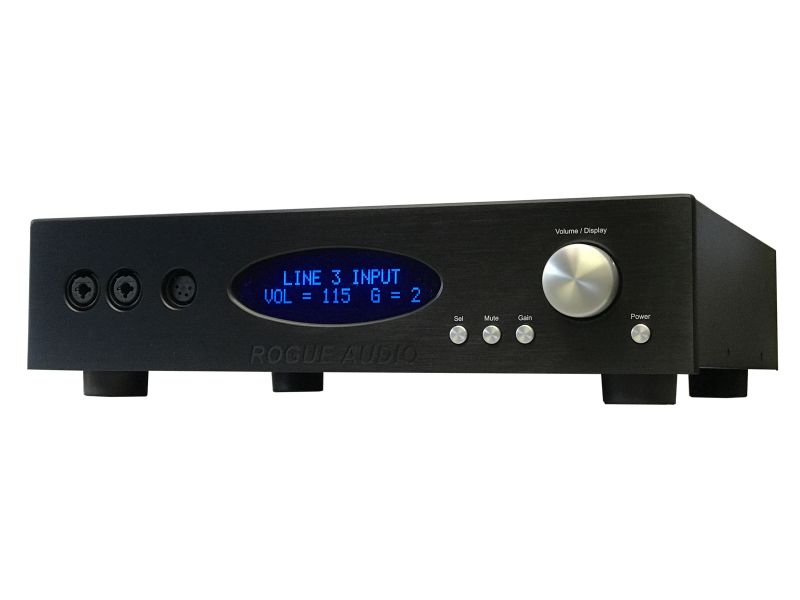 Rogue Audio RH-5 preamplifier / headphone amplifier - black