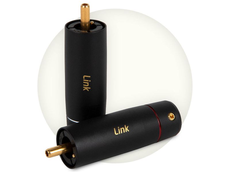 ETI Research Copper Link RCA connectors - 2 τεμάχια