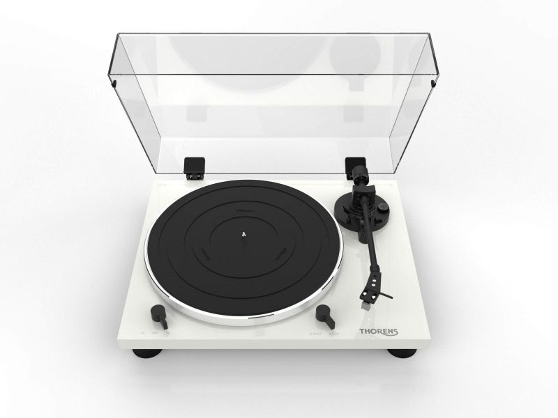 Thorens TD-201 white high gloss