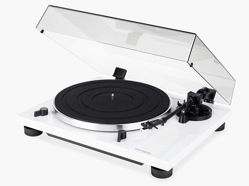 Thorens TD-201 white high gloss