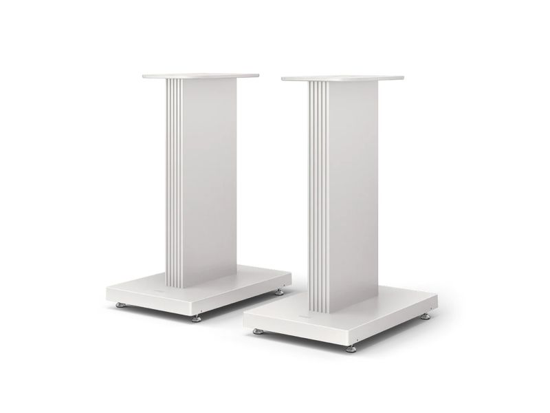 KEF S3 Floor Stands mineral white