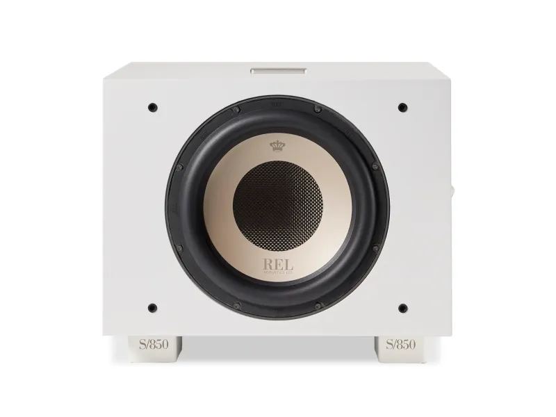 REL S/850 white lacquer