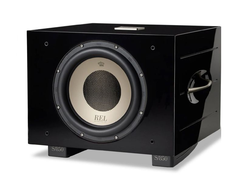 REL S/850 black lacquer