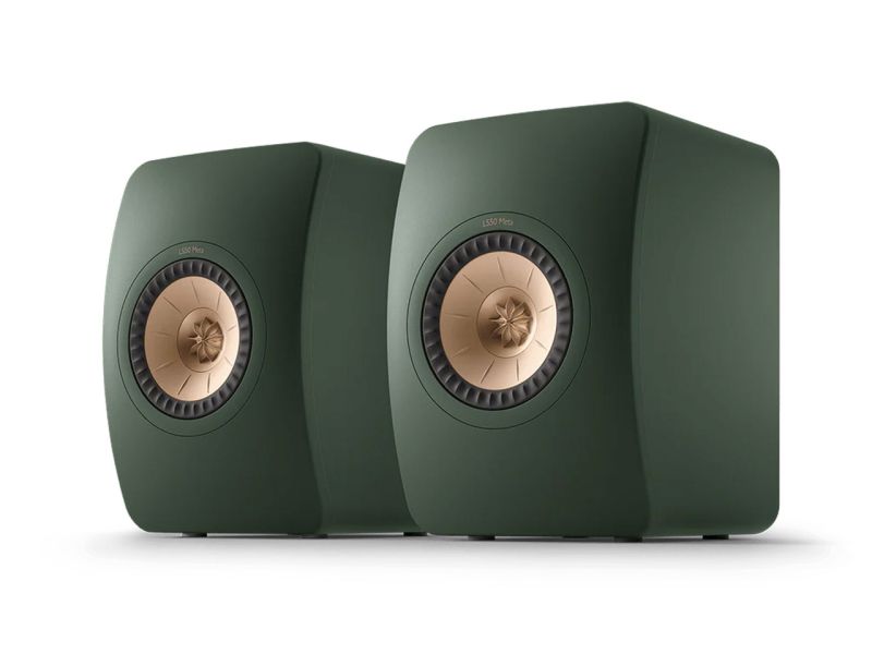 KEF LS50 Meta moss green