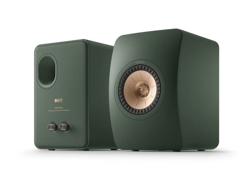 KEF LS50 Meta moss green