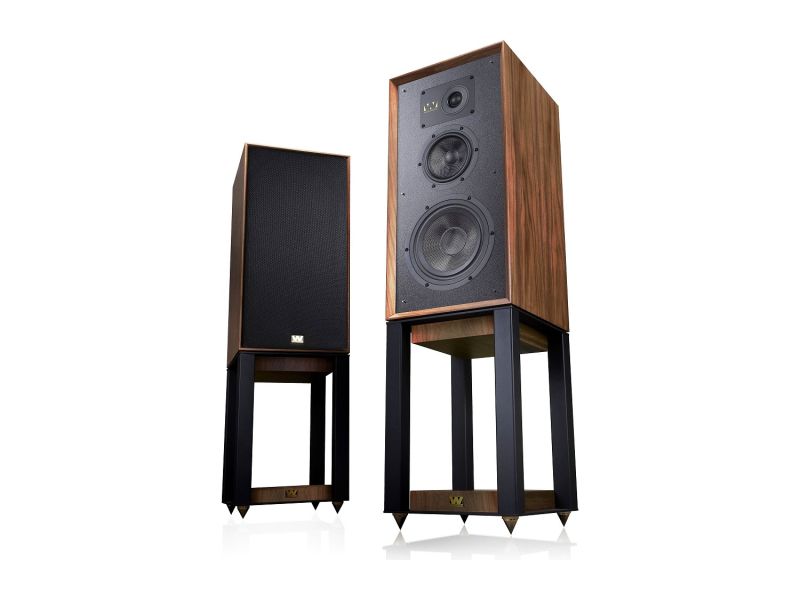 Wharfedale Heritage Super Linton walnut + Stands
