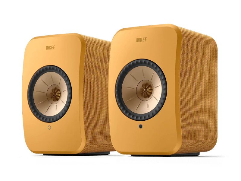 KEF LSX II Wireless amber haze