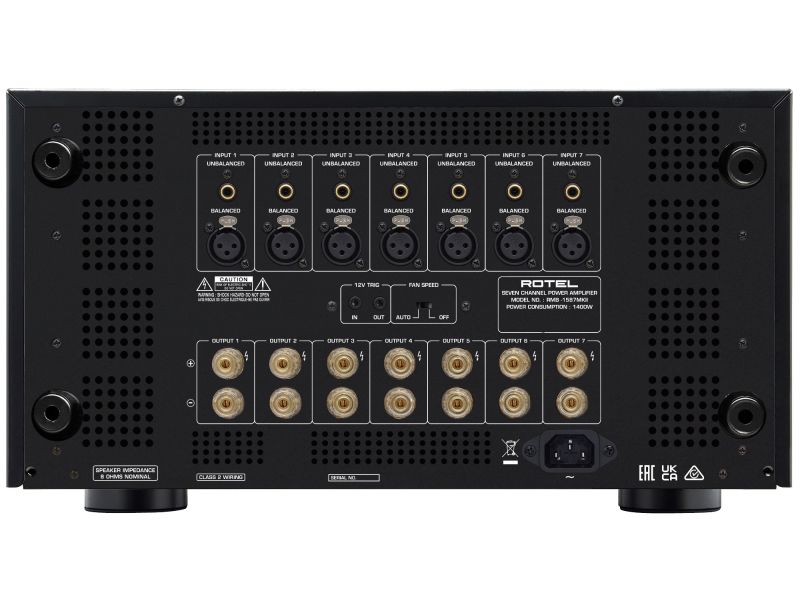 Rotel RMB-1587 mkII black