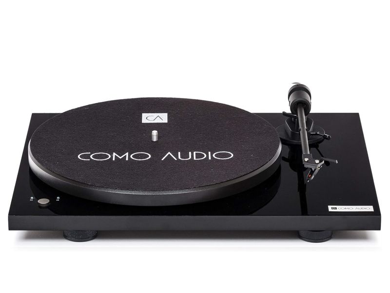Como Audio Vinyl Turntable black