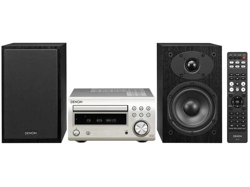 Denon RCD-M41 silver +  SC-M41 black - bluetooth